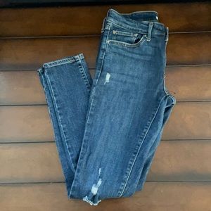 Levi’s 711 Women’s Skinny Ripped Jeans